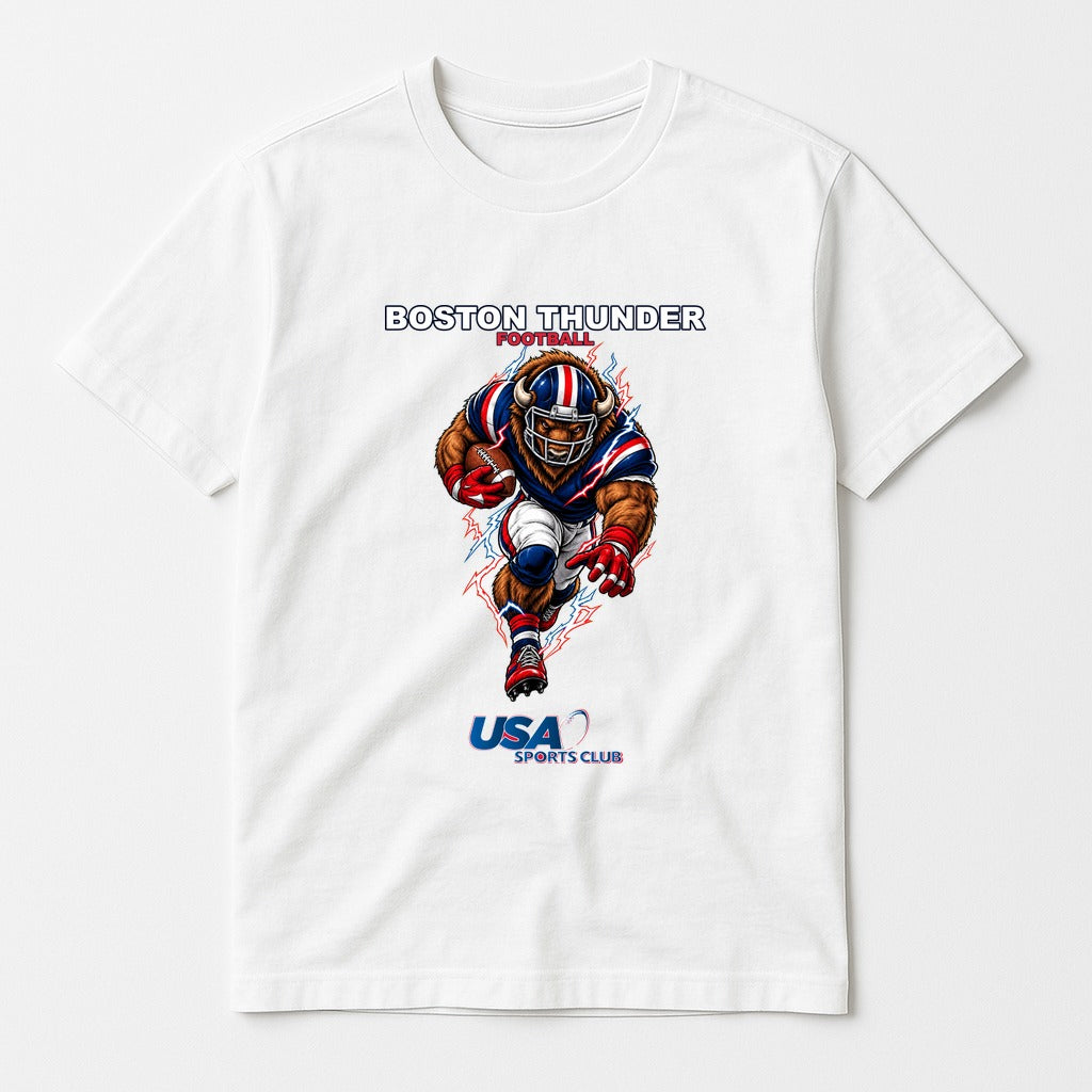 USA Sports Club Boston Thunder — Football Tee