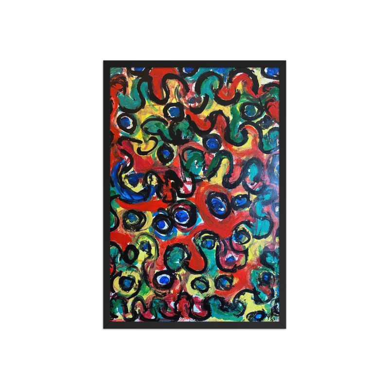 EYES2U Framed poster