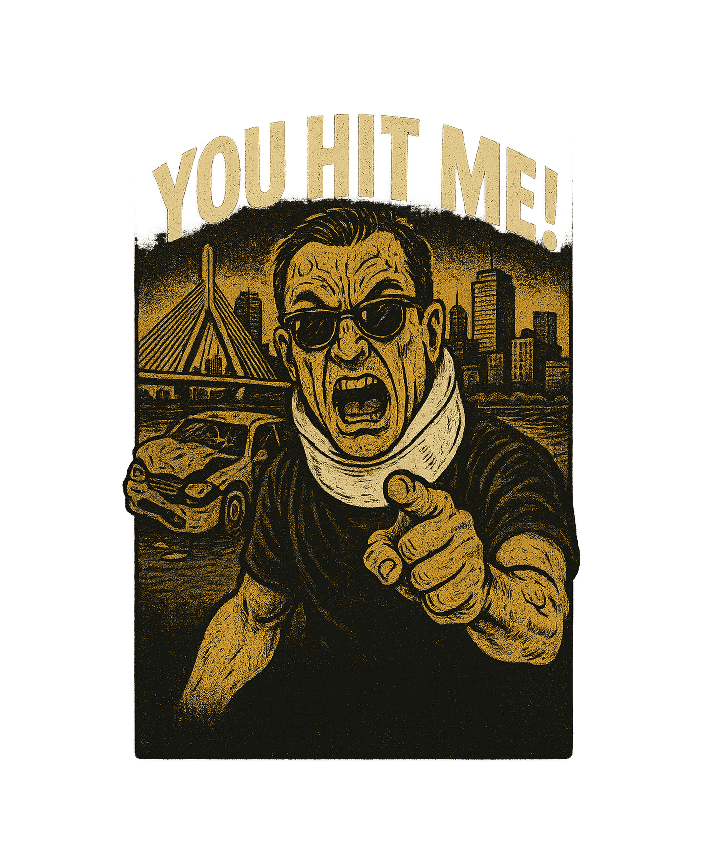 You Hit Me!