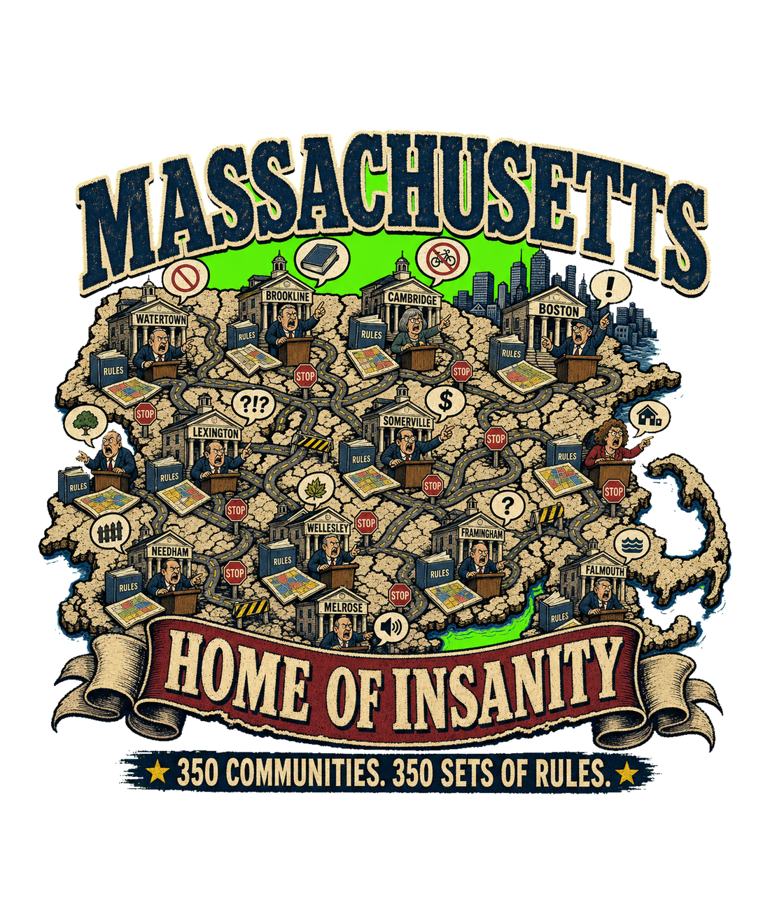 Massachusetts Home Of Insanity