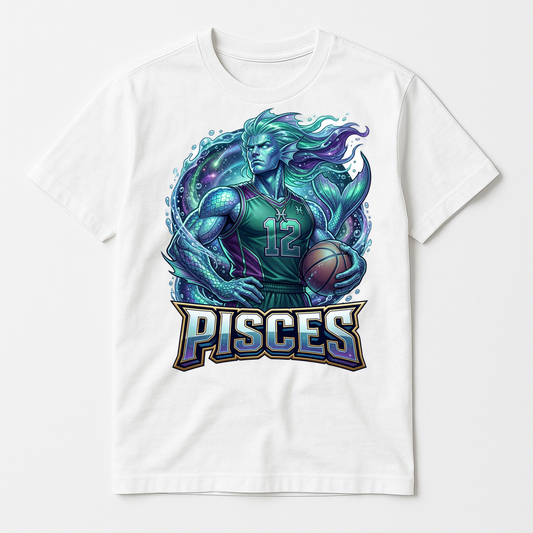 Clean design mockup 2026-08-01: Pisces Basketball - Zodiac League