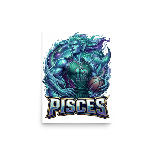 Pisces - Zodiac Poster