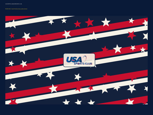 USA Sports Club Team Flag