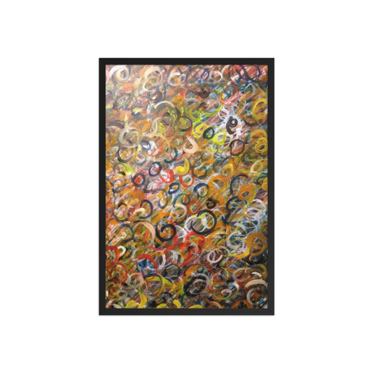 PREZELS Framed poster