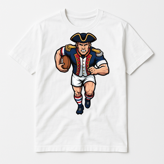 Clean design mockup 2026-08-01: Patriot Rugby - Colonial Player