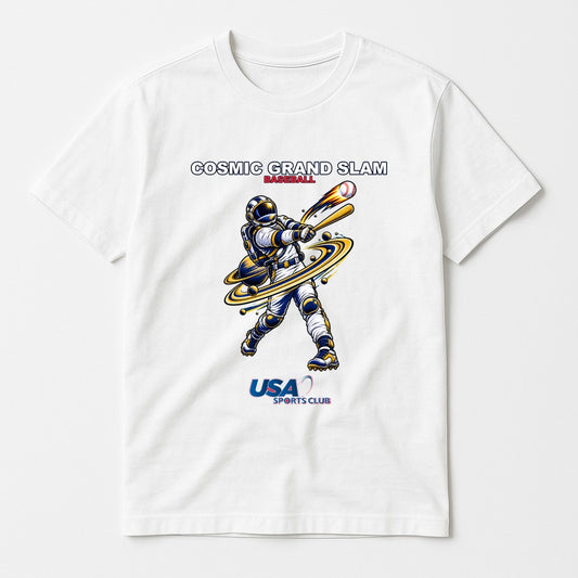 USA Sports Club Cosmic Grand Slam — Baseball Tee