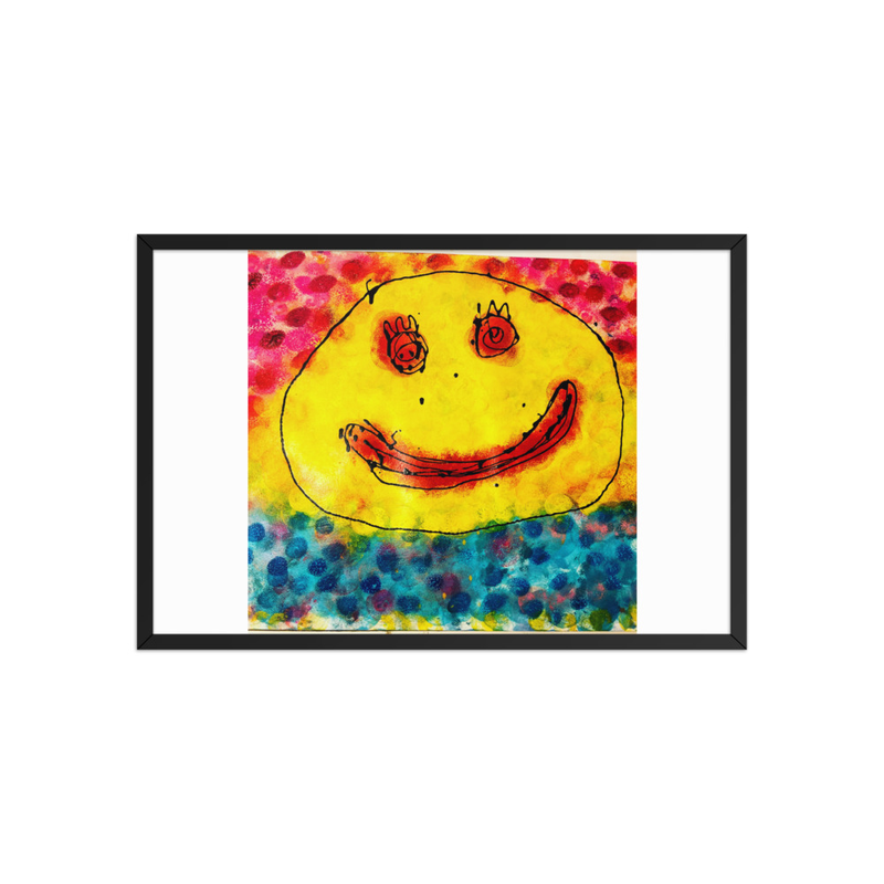 BLUMPUFF Framed poster