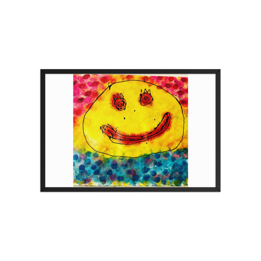 BLUMPUFF Framed poster