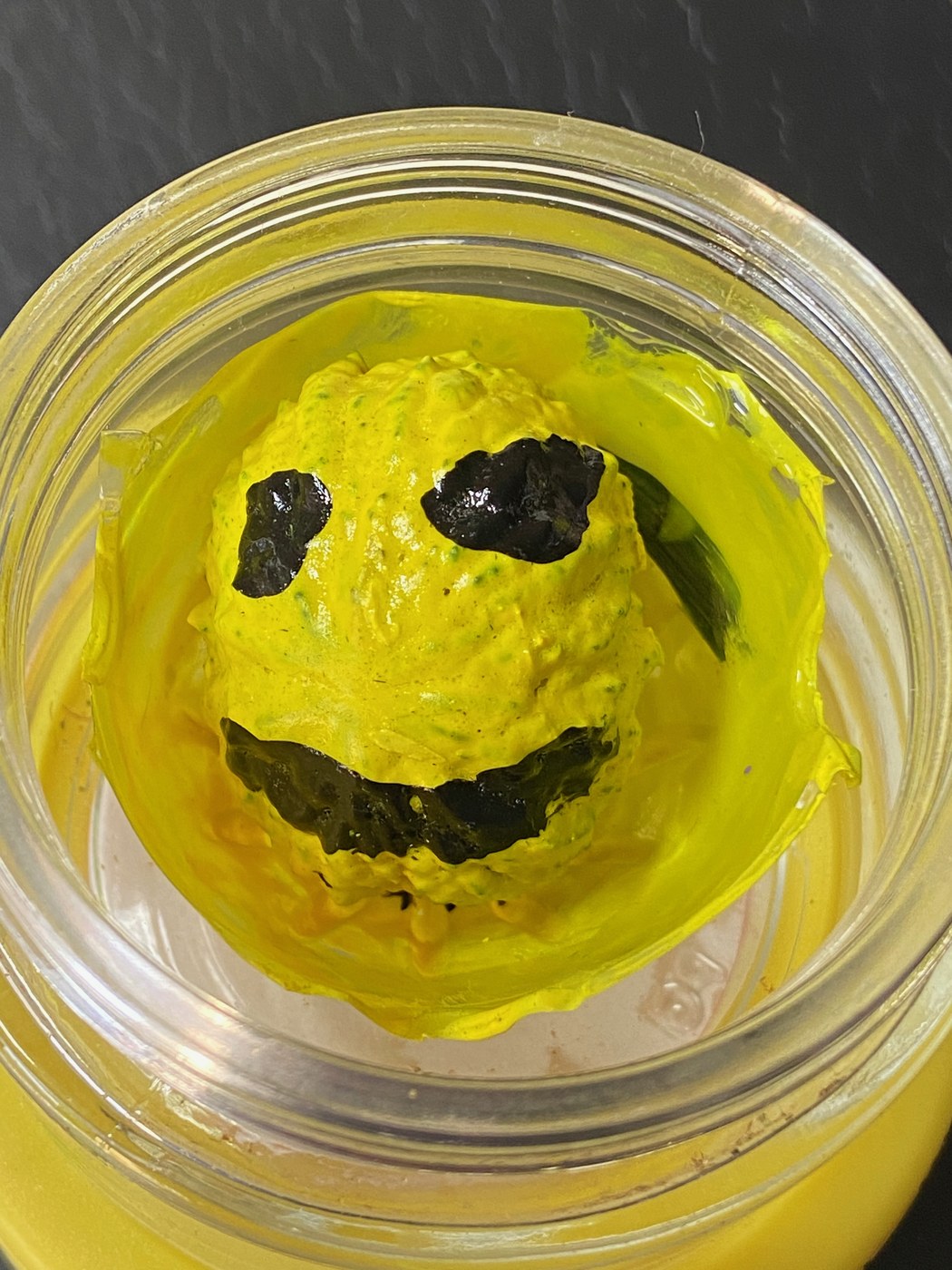 Blummer smiley rock real photo 2