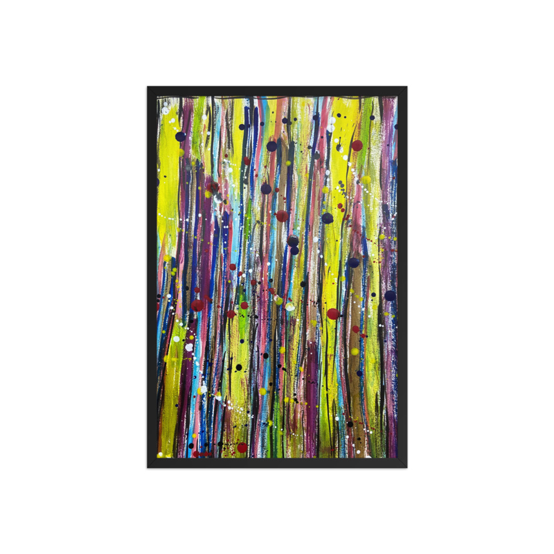 RACEDOTS Framed poster