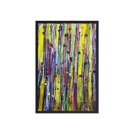RACEDOTS Framed poster