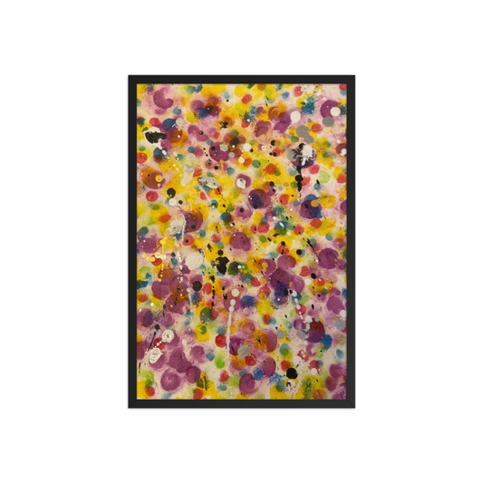 BUBBLY Framed poster