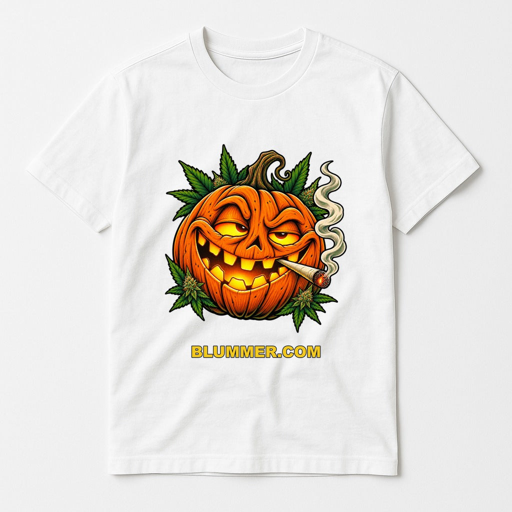 Blummer Smoking Pumpkin Character Tee