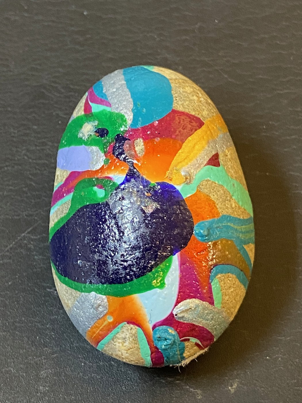 MJB painted rock slate photo 4