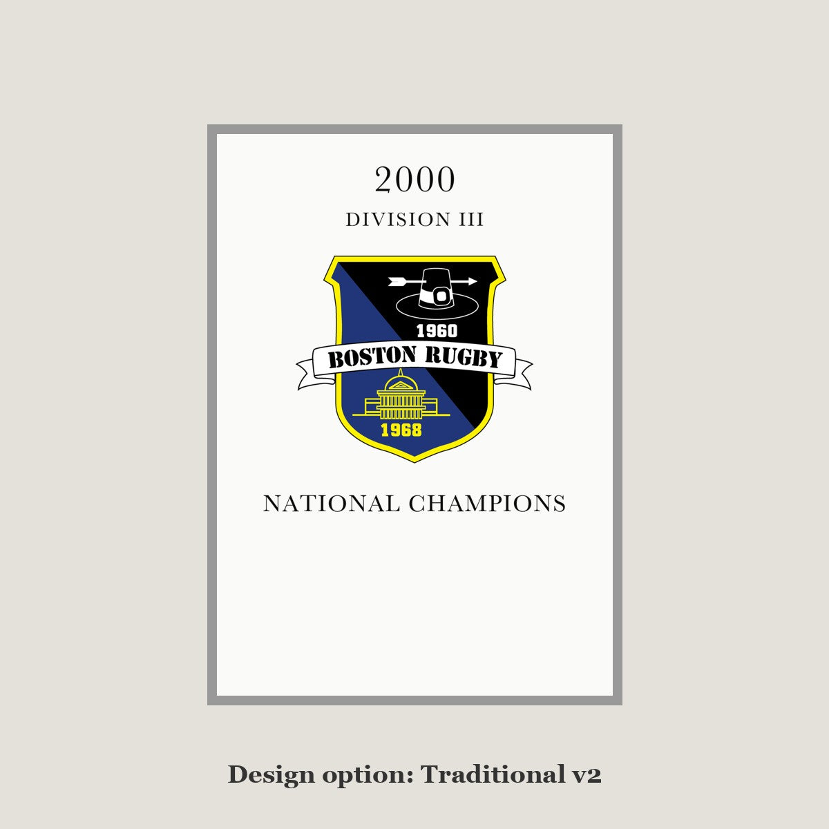BRFC 2000 Champions Poster 18x24