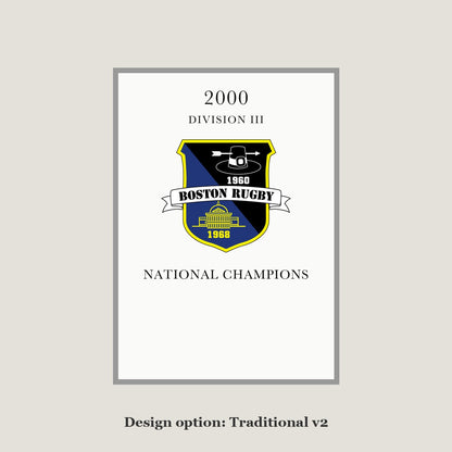 BRFC 2000 Champions Poster 18x24
