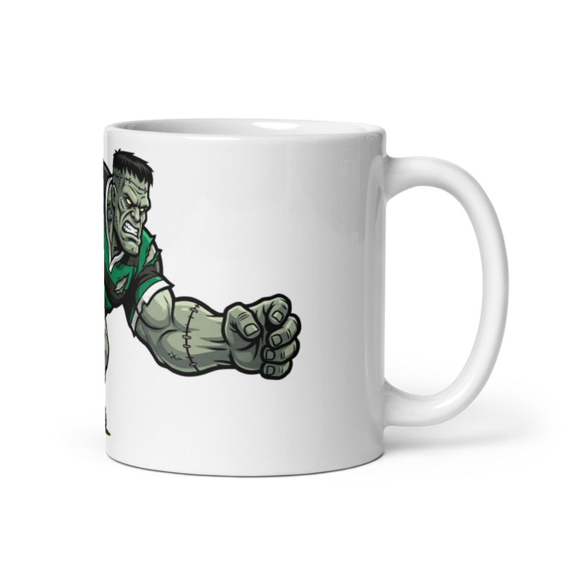 Frankenstein Football #13 Mug