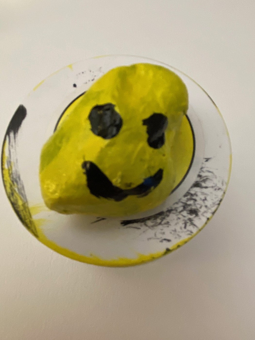 Blummer smiley rock real photo 3