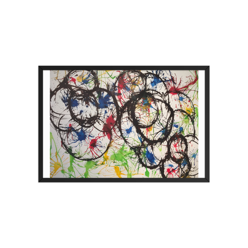 WHEELS Framed poster