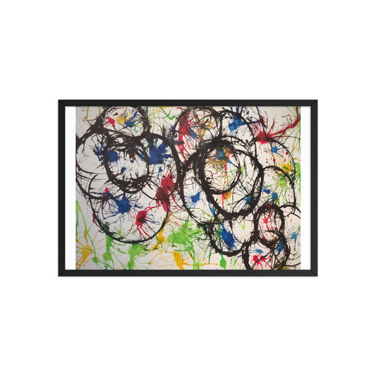 WHEELS Framed poster