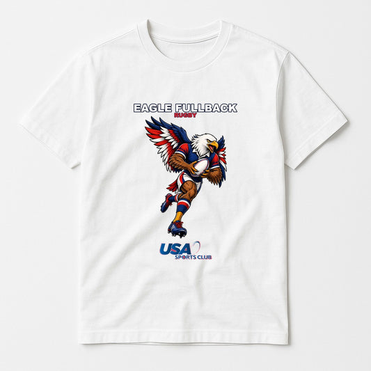 USA Sports Club Eagle Fullback — Rugby Tee