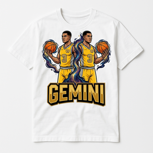 Clean design mockup 2026-08-01: Gemini Basketball - Zodiac League