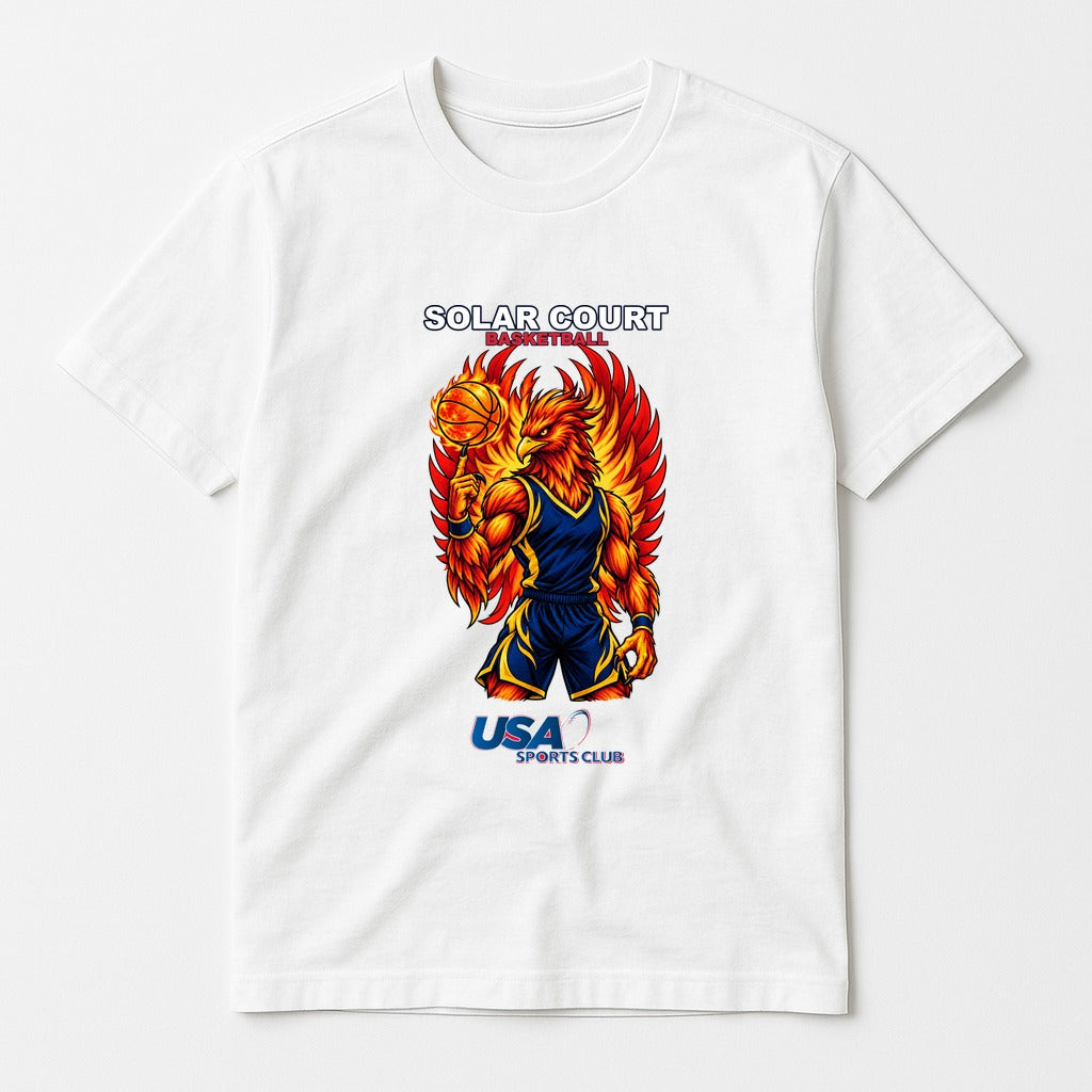 USA Sports Club Solar Court — Basketball Tee