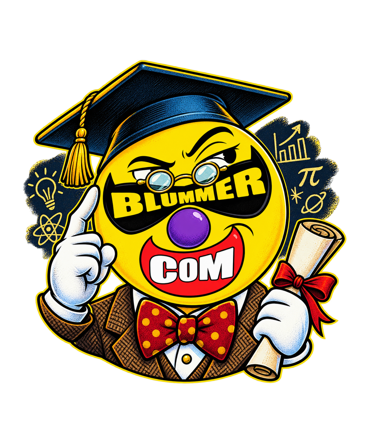 Blummer Smart Ass Intellectual Tee