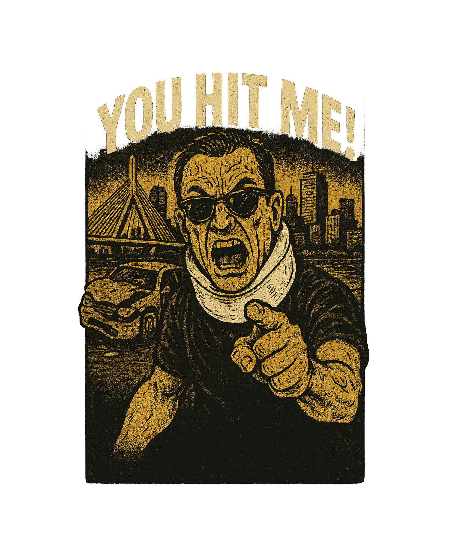 You Hit Me!