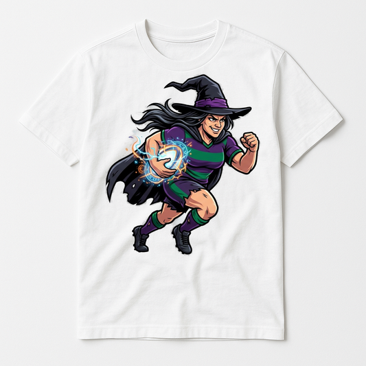 Clean design mockup 2026-08-01: Rugby Witch - Magic Ball