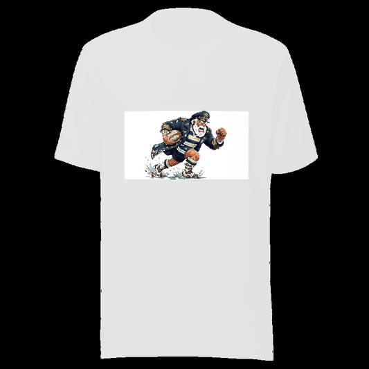 White tee (auto-whitened): Hippie Rugby - Tie Dye