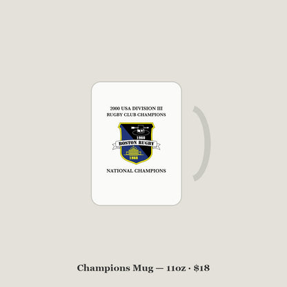 BRFC 2000 Champions Mug