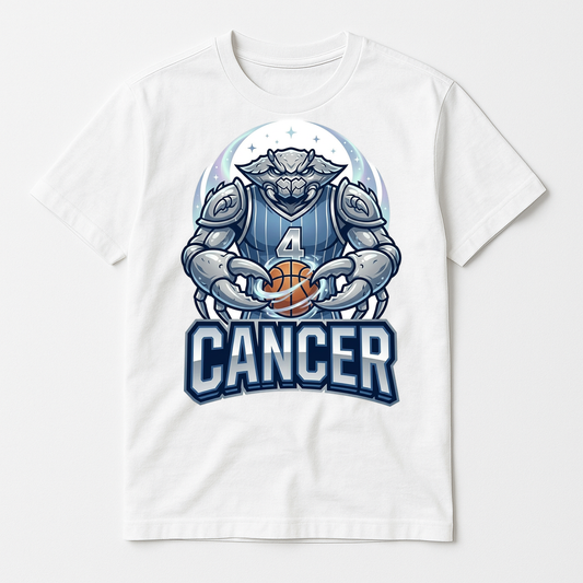 Clean design mockup 2026-08-01: Cancer Basketball - Zodiac League