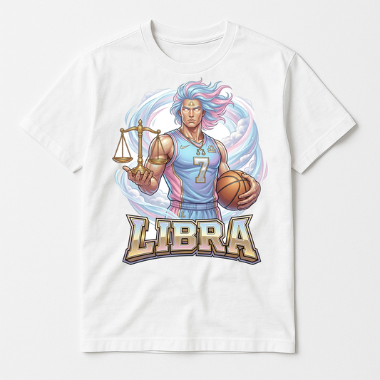 Clean design mockup 2026-08-01: Libra Basketball - Zodiac League