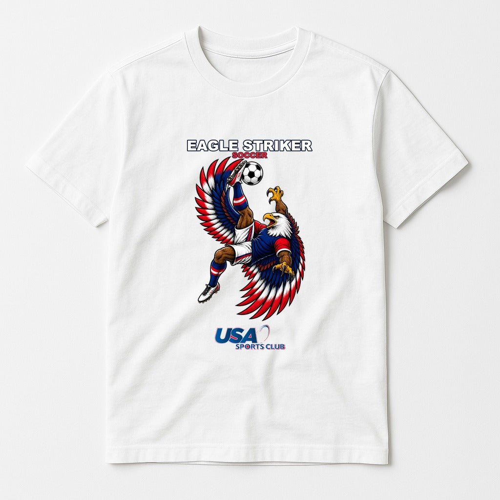 USA Sports Club Eagle Striker — Soccer Tee