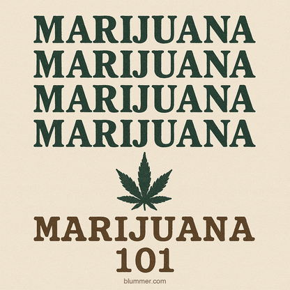 Marijuana 101 Hallelujah-stacked tee