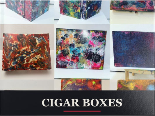 Michael Blumsack — Cigar Boxes Vol 4 (Hardcover Art Book)