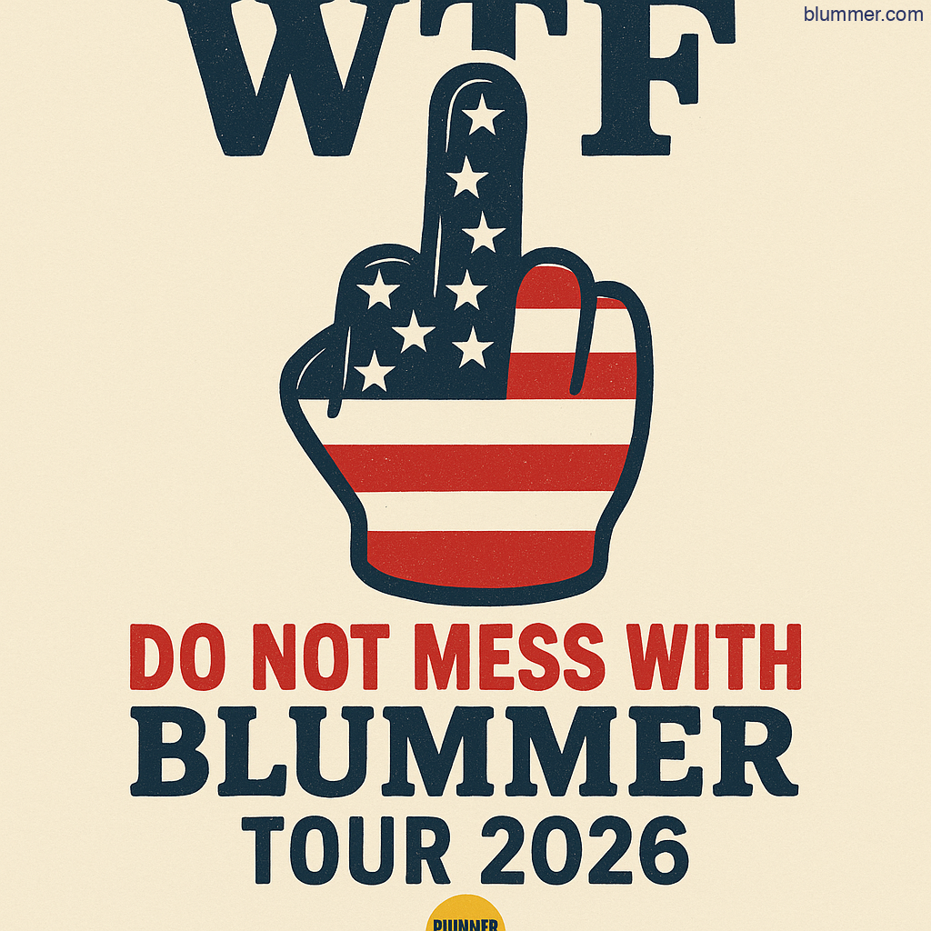 WTF DO NOT MESS WITH BLUMMER TOUR 2026